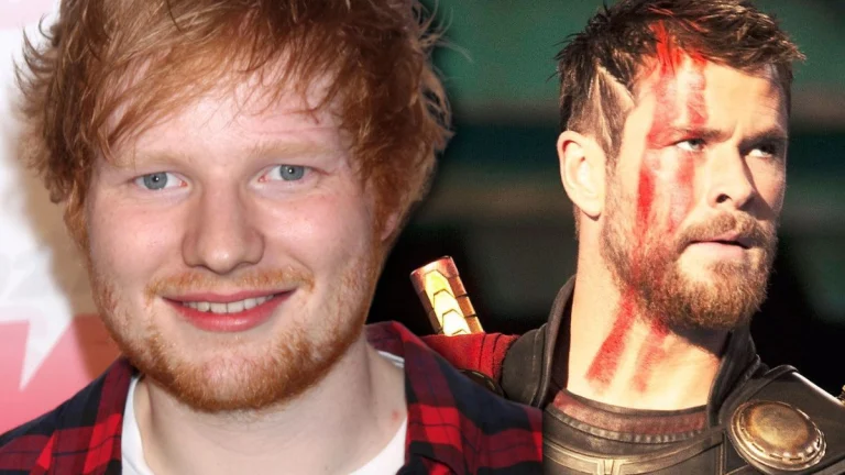 Chris Hemsworth and Ed Sheeran Recreate an Iconic ‘Avengers: Age of Ultron’ Scene