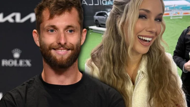 Corentin Moutet, 26, Fires Back at Danielle Collins, 32, Claiming He Did Not Hit on Her