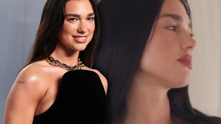 Dua Lipa Commands the Spotlight in Daring Sheer Black YSL Top That Leaves Little to the Imagination