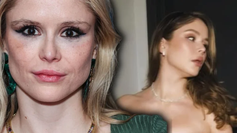 Erin Moriarty Is Bursting Out of Her Red Hot Dress on ‘Jimmy Kimmel Live’