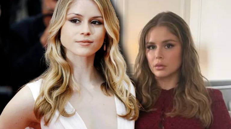 Erin Moriarty Puts Her Endless Legs on Full Display in a Skin-Tight Crimson Outfit That Hugs Every Curve