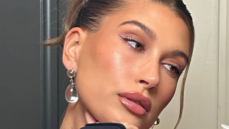 Hailey Bieber Makes a Statement in Custom Leopard Gown at Vanity Fair Oscars After-Party