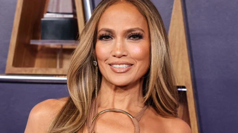 Jennifer Lopez, 56, Shows Off Major Cleavage While Prepping for the Day