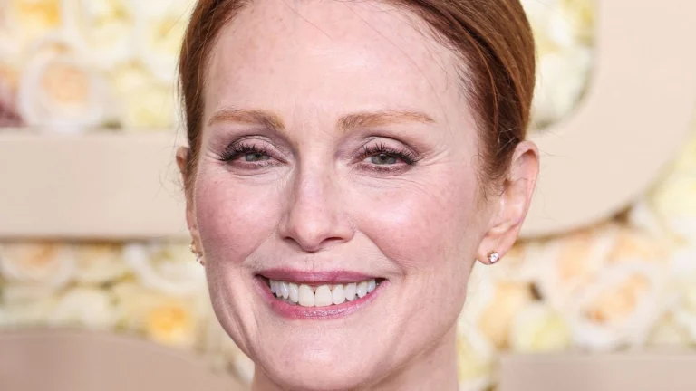 Julianne Moore (65) Shares Red Carpet Moment With Husband and Son at Benefit Event