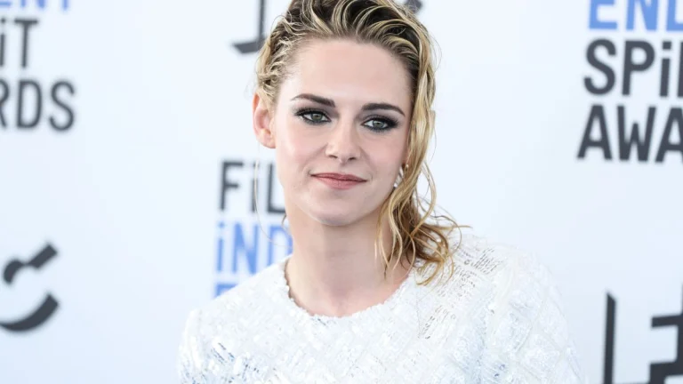 Kristen Stewart Goes Sheer and Fearless, Flashing a Hint of Underwear Beneath Black Dress at the Kodak Film Awards