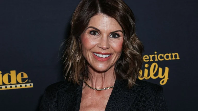 Lori Loughlin, 61, Shows Off Ageless Allure in Deep Plunge Gown