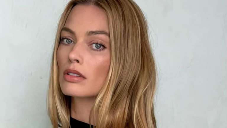 Margot Robbie Shows off Bold Chanel Look Held Together by a Single Button