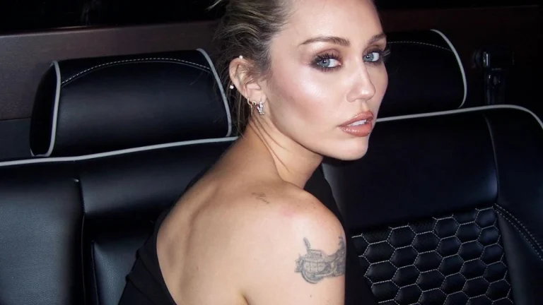 Miley Cyrus Flaunts Curves in Barely-There Silver Metalwork, Leaving Little to the Imagination on Variety Cover