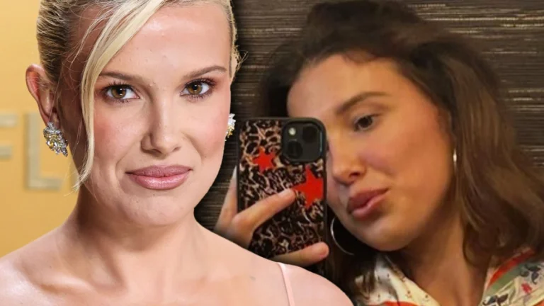 Millie Bobby Brown Shows Off Her Curves in Bold Orange Crop Top Throwback