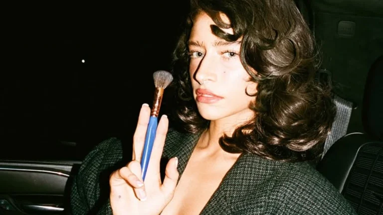 Odessa A’zion Shows Off Jaw-Dropping Cleavage in a Daring Harris Reed Gown at Vanity Fair Oscars Party