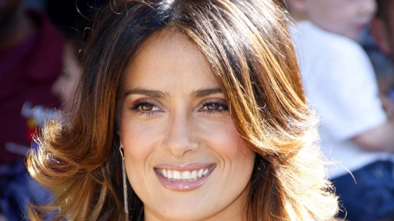 Salma Hayek, 59, Leaves Fans Breathless in Curve-Hugging Red Leather Corset Throwback