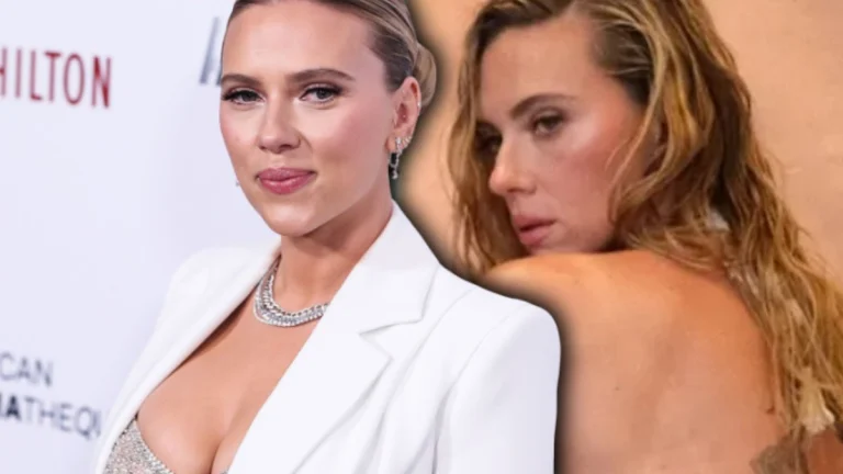 Scarlett Johansson (41) Shows Off Sculpted Midriff in Crisp White Crop Top for The Outset Campaign Shoot