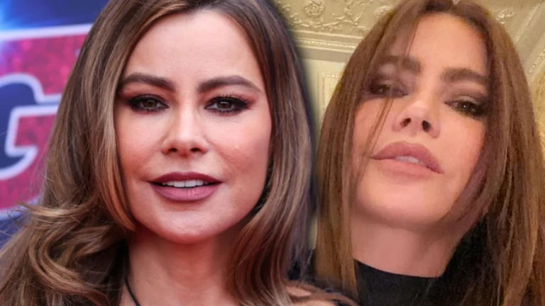 Sofia Vergara, 53, Dazzles in Sheer Black Blouse, Flaunting Her Cleavage