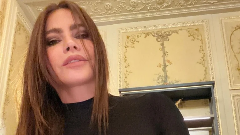 Sofia Vergara, 53, Dazzles in Leather Corset and Sheer Lacy Skirt