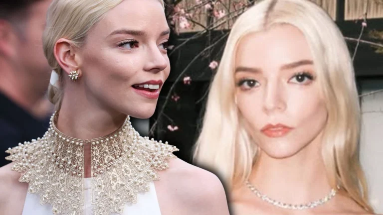 Anya Taylor-Joy Dazzles in Delicate Floral Mini, Showing Off Legs at Super Mario Galaxy Japan Premiere