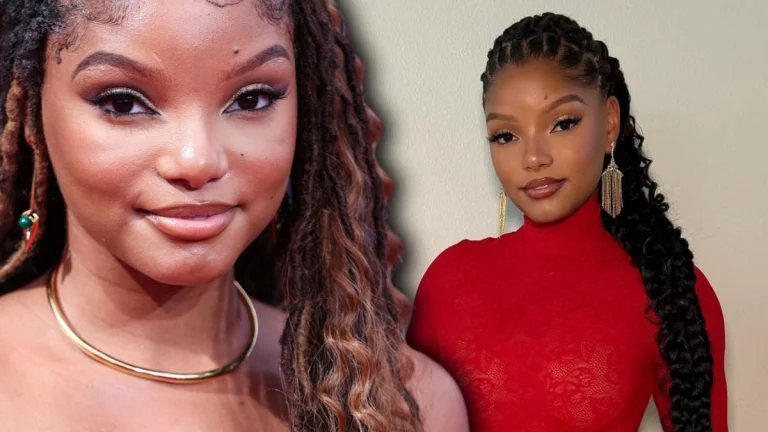Halle Bailey Drops Jaws in Curve-Hugging Crimson Mini at ‘You, Me & Tuscany’ L.A. Screening