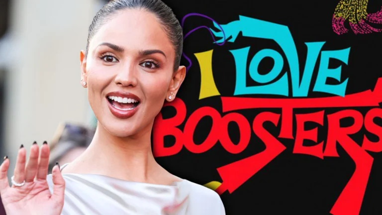 ‘3 Body Problem’ Star Eiza González Drops Jaws in a Daring Plunge Dress at ‘I Love Boosters’ Premiere