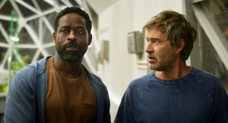 ‘Biosphere’ Ending Explained: What the Bowling Ball and the Green Light Actually Mean