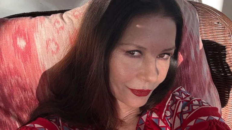 Catherine Zeta-Jones Turns Heads in a Short Black Dress as the ‘Kill Jackie’ Press Push Heats Up