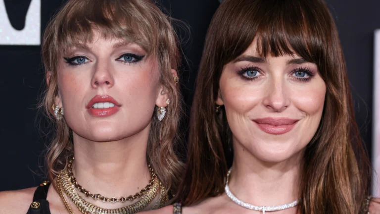 Taylor Swift and Dakota Johnson Shared the Sweetest VMAs Moment, and It Capped a Record-Breaking Night