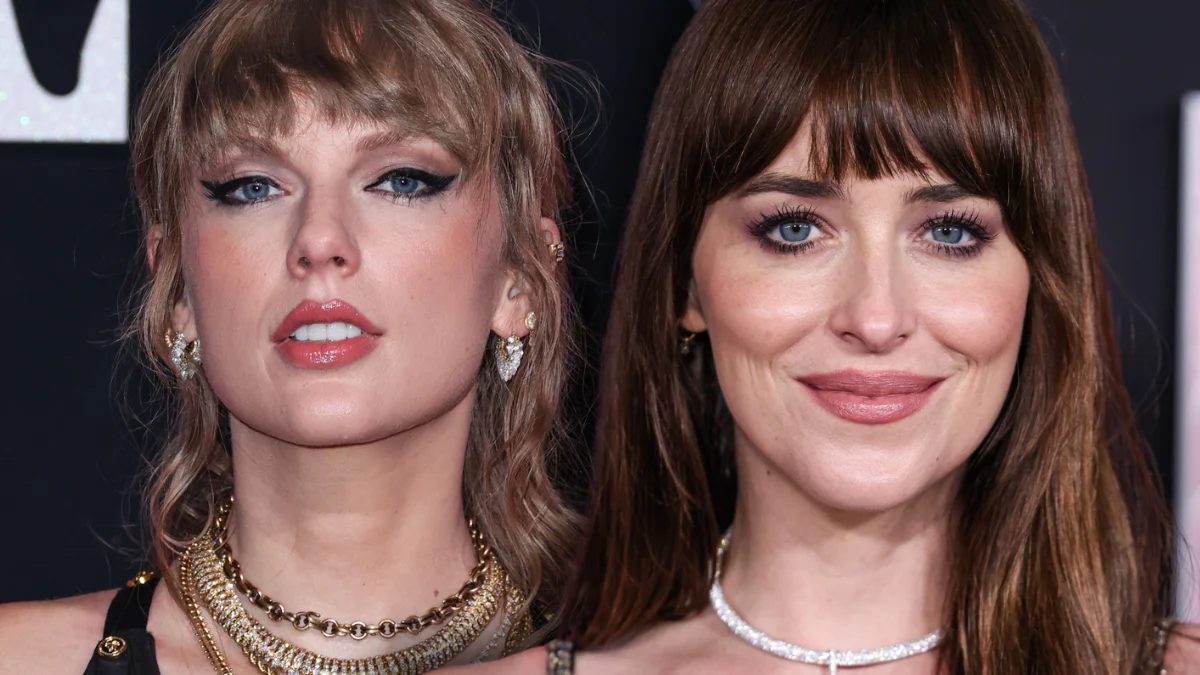 Taylor Swift and Dakota Johnson Shared the Sweetest VMAs Moment, and It Capped a Record-Breaking Night
