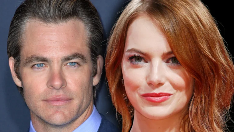 ‘Bugonia’ Star Emma Stone and Chris Pine Caught Getting Cozy on the Set of Their New Rom-Com