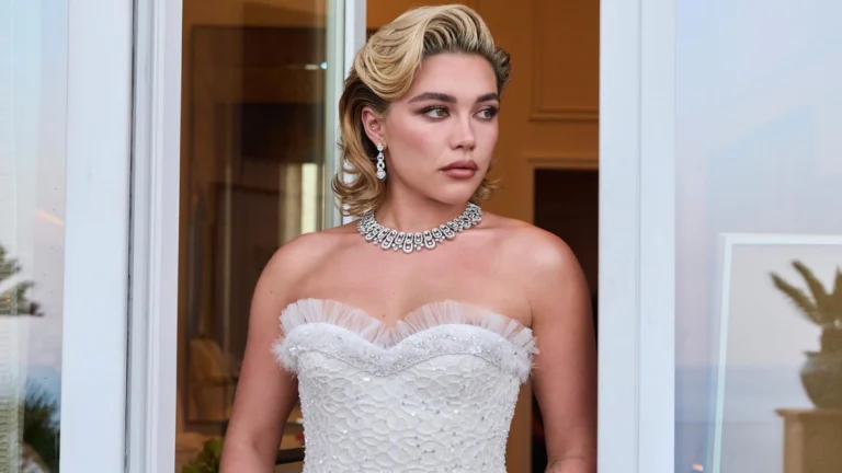 Florence Pugh Turns the ‘East of Eden’ New York Screening Into a Fairy-Tale Moment in Sparkling White