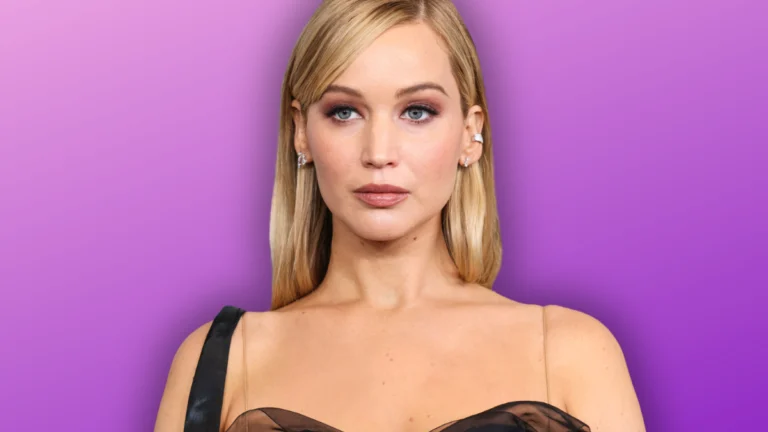‘Hunger Games’ Star Jennifer Lawrence Turns Dior’s Paris Front Row Into a Soft Blue Dream