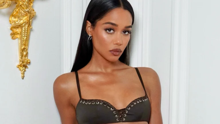 ‘Michael’ Star Laura Harrier Dazzles for Tiffany & Co. In a Show-Stopping Rubellite Necklace