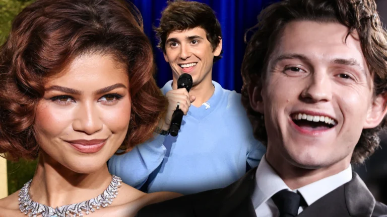 Marcello Hernández Shoots His Shot With Zendaya at the Emmys, and Tom Holland Was Right There Laughing