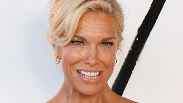 Hannah Waddingham Commands Attention in Sultry Black Gown at Star-Studded ‘Digger’ Premiere