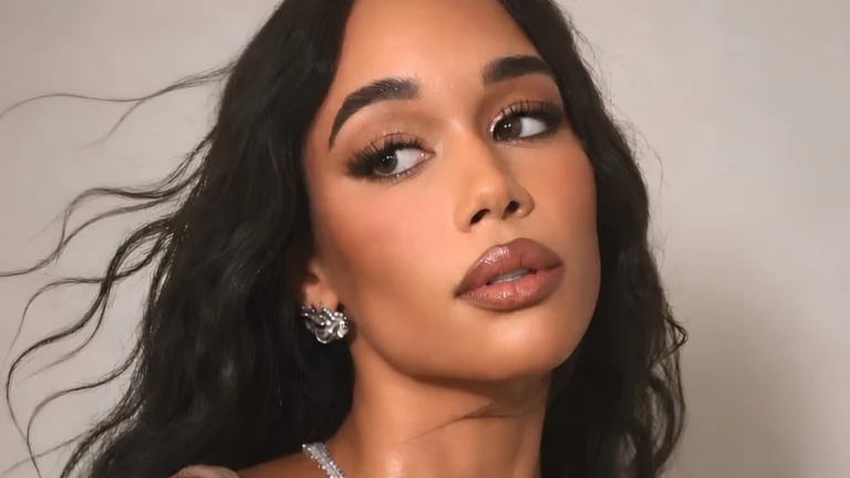 ‘Michael’ Star Laura Harrier Proves the Little Black Dress Never Goes Out of Style in Chic New Photos