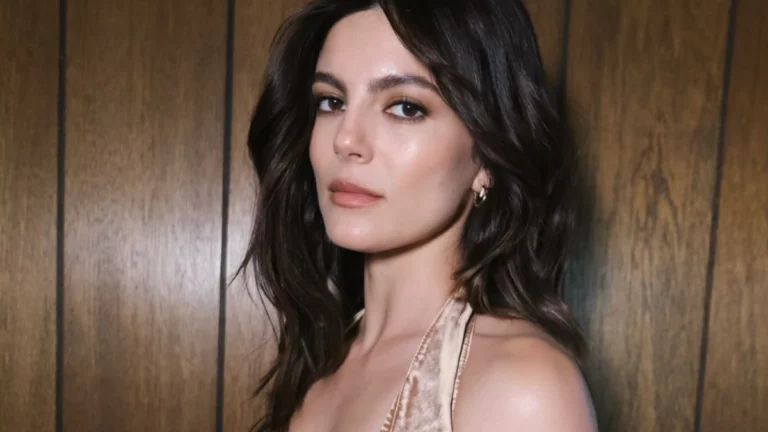 Monica Barbaro Sparkles in Shimmering Blue Sequins at the ‘Artificial’ London Premiere