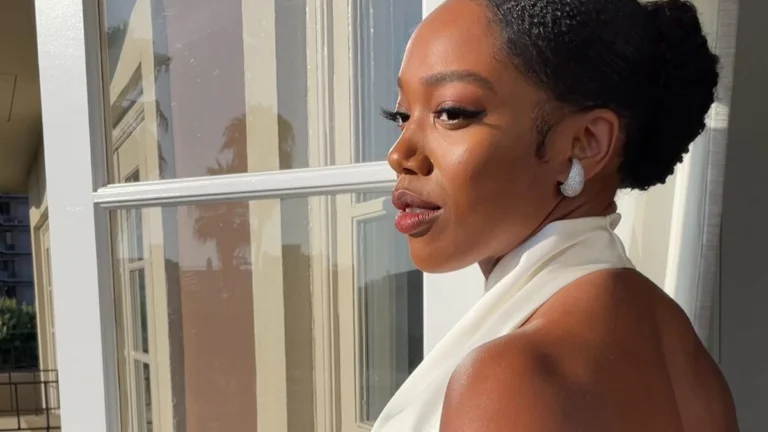 Naomi Ackie Turns the ‘Clayface’ Press Tour Into a Masterclass in Dark Gotham Glamour