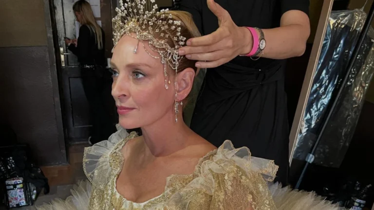 Uma Thurman (56) Brings Sleek Tuxedo Glamour to the ‘Dexter: Resurrection’ Season 2 Premiere